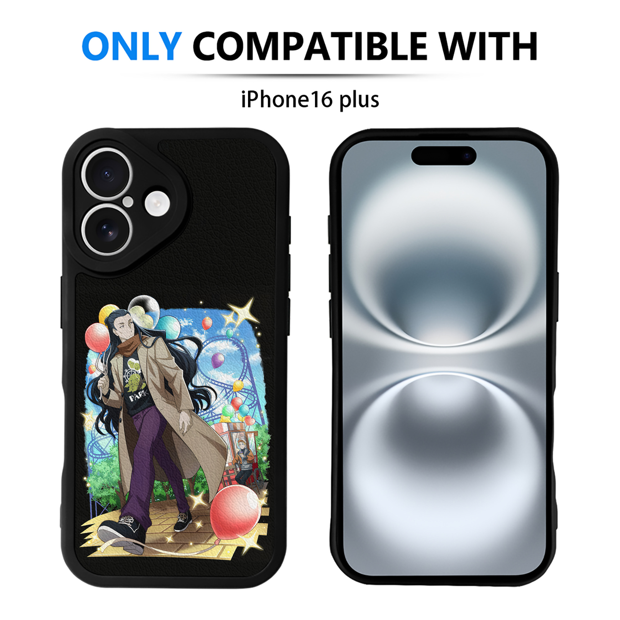 （画像用） 文豪ストレイドッグス Bungo Stray Dogs 【iPhone 16シリーズ対応】シリコンスマホケース（レザー調） 材質：シリコン